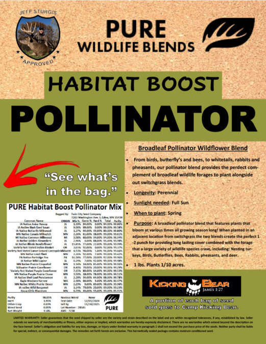 Habitat Boost Pollinator