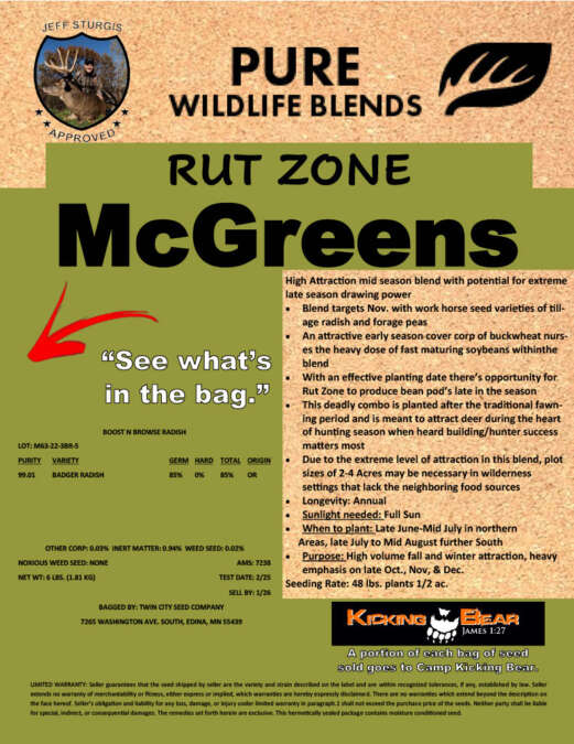 Rut Zone McGreens