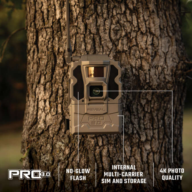 Reveal by Tactacam Pro 3.0 Cellular Trail Camera